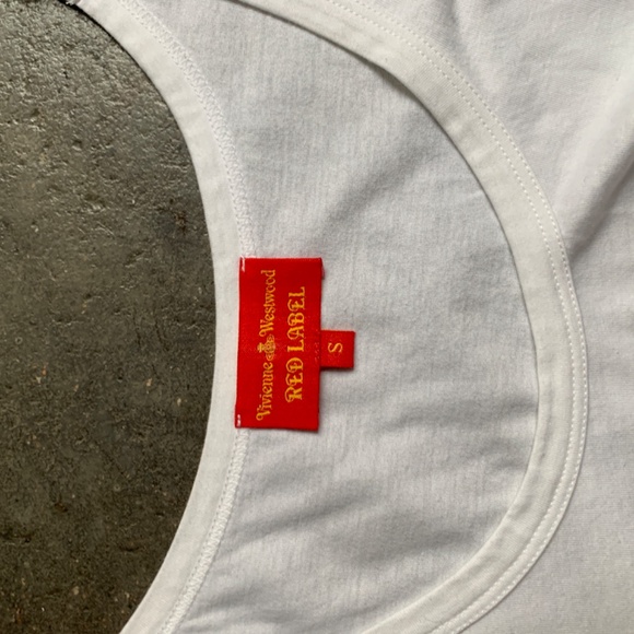 Vivienne Westwood 2011 Brand New Red Label Tank top w/ Extra Fabric - Picture 8 of 10